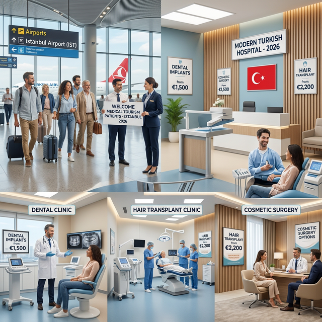 2026 Türkiye Sağlık Turizmi - Diş, Saç Ekimi ve Estetik Maliyetleri